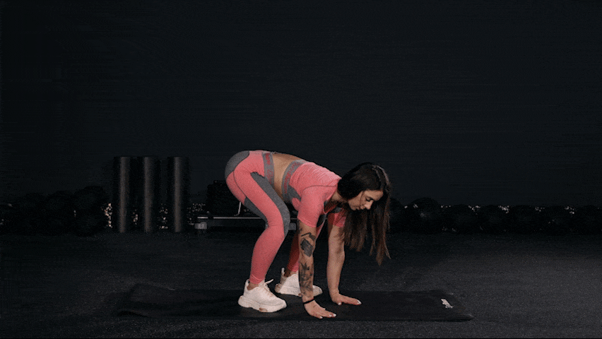 Come eseguire Bent-over t-spine rotation per alleviare il mal di schiena?