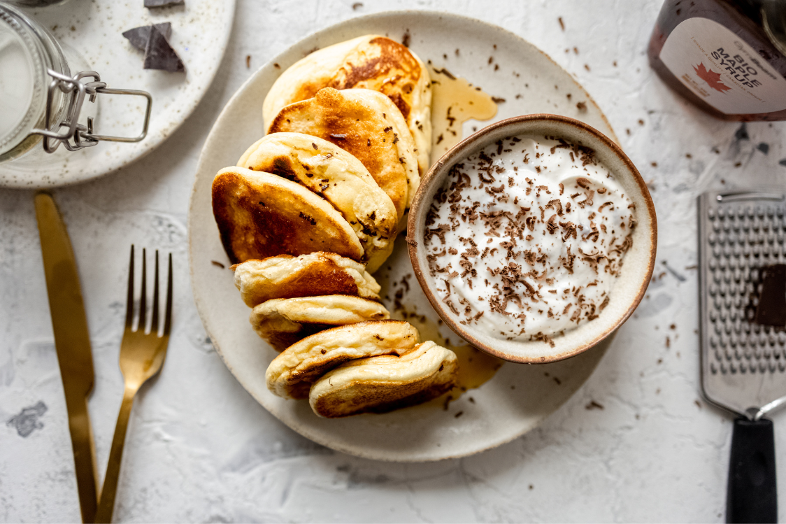 Japonské fluffy lívance