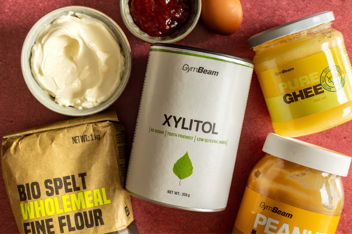 Torta al burro di arachidi e confettura - ingredienti Torta al burro di arachidi e confettura - ingredienti