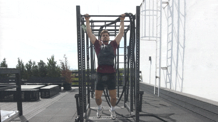 Pull-up con giubbotto zavorrato