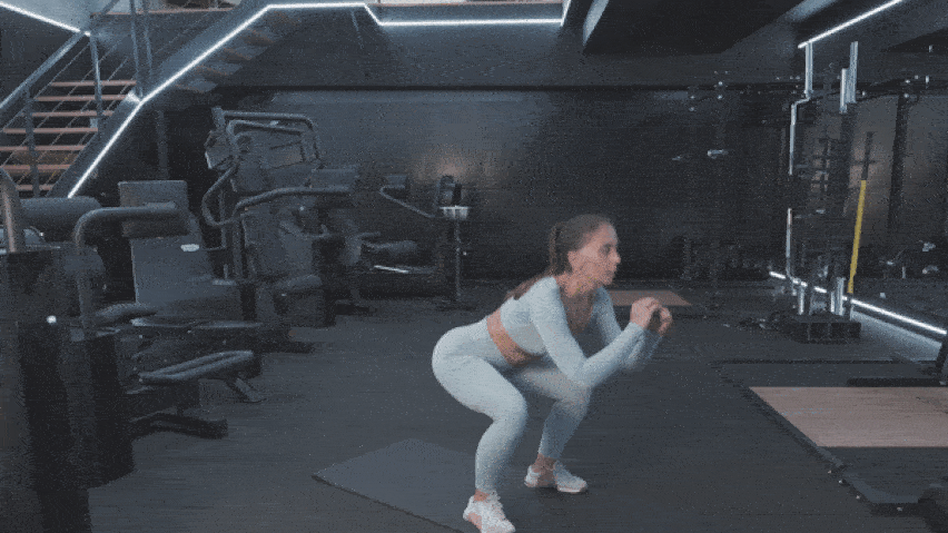 Cvik dřepy s výskokem Cvik dřepy s výskokem