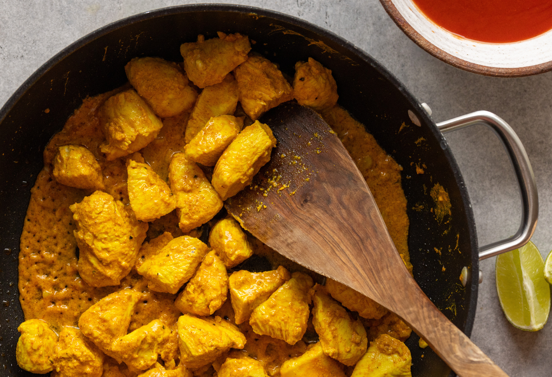 Kuřecí Tikka Masala - příprava masa