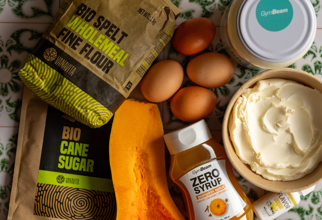 Torta di zucca con crema - ingredienti Torta di zucca con crema - ingredienti