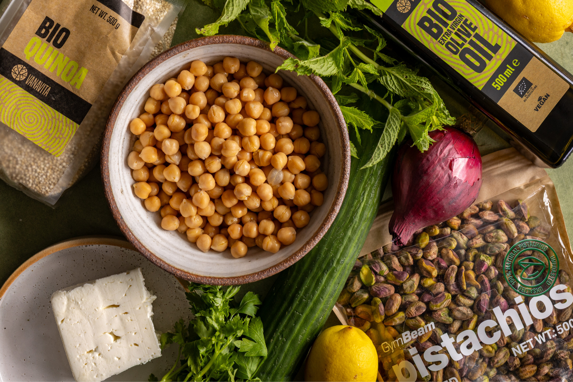 Salát podle Jennifer Aniston - ingredience Salát podle Jennifer Aniston - ingredience