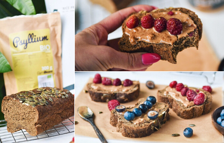 Ricetta fit: Pane proteico low-carb ricco di fibre