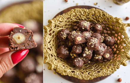 Ricetta fit: Bonbon proteici al cioccolato