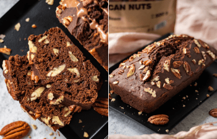 Ricetta fit: Pan bauletto al gusto brownie con cacao e barbabietola