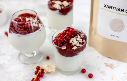 Ricetta fit: Panna cotta con formaggio e frutti di bosco