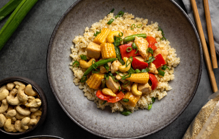Ricetta fit: Pollo all’orientale con quinoa