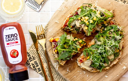 Ricetta fit: Pizza senza glutine con impasto al quark