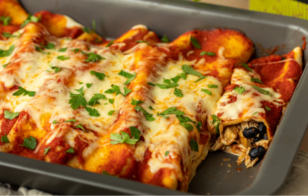 Ricetta fit: Enchiladas di pollo