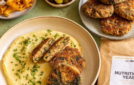 Ricetta fit: Hamburger di funghi e spinaci