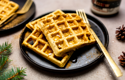 Ricetta fit: Waffle alla cannella