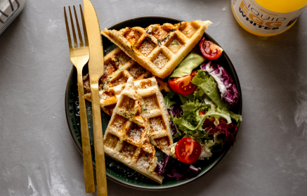 Ricetta fit: Waffle alle zucchine