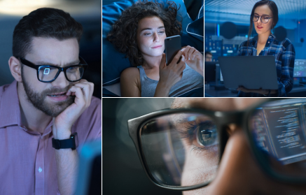 Come proteggere gli occhi dall’impatto degli schermi digitali?