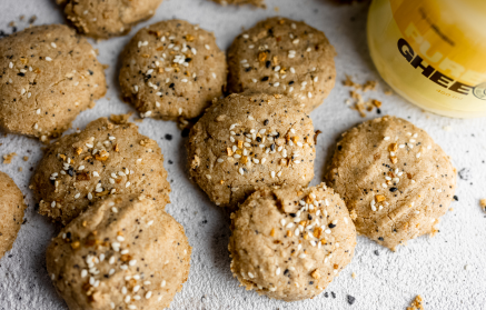 Ricetta fit: Biscotti salati alle cipolle