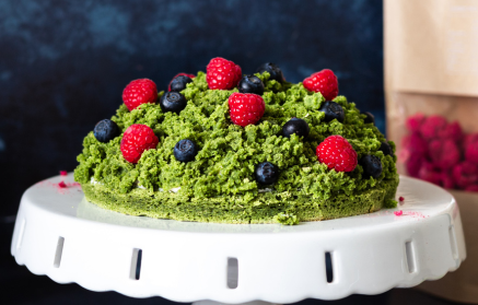 Ricetta fit: Moss Cake al quark