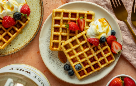 Ricetta fit: Waffle proteici