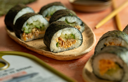 Ricetta fit: Sushi maki con tonno e salmone