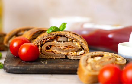 Ricetta fit: Strudel-pizza salato