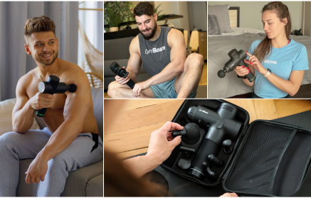 Come usare la pistola massaggiante: 12 tecniche di base per tutto il corpo