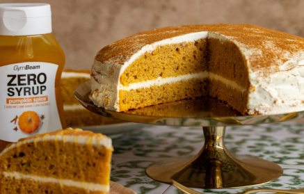 Ricetta Fit: Torta di zucca con ripieno alla crema