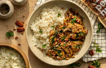 Ricetta Fit: Petto di pollo con funghi