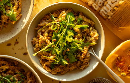 Ricetta FIT: Pasta con Sugo Vegano alla Zucca