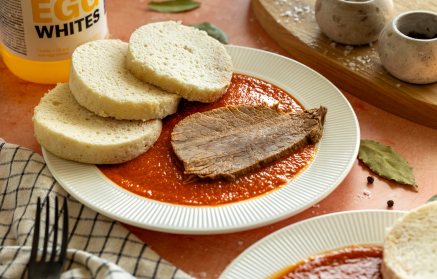 Ricetta FIT: Salsa di Pomodoro con Manzo e Gnocco Proteico