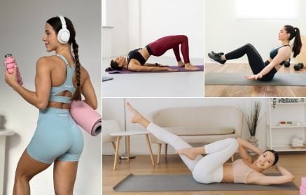 Pilates per Principianti: 13 Esercizi per Rafforzare il Core e Alleviare il Mal di Schiena