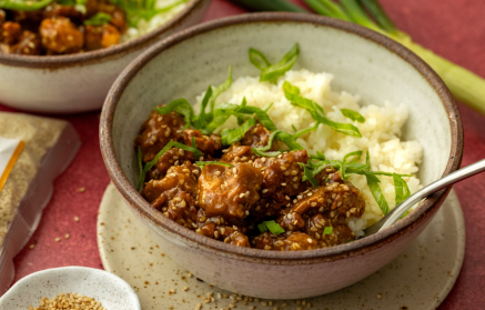 Ricetta Fit: Tofu al Sesamo con Riso