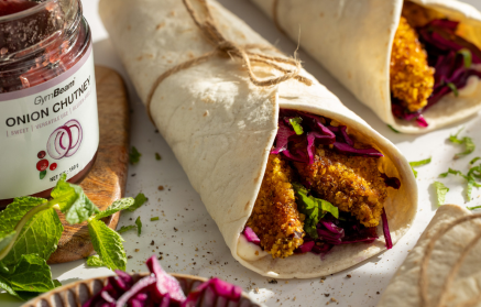 Ricetta FIT: Tortilla con Straccetti di Pollo Croccanti