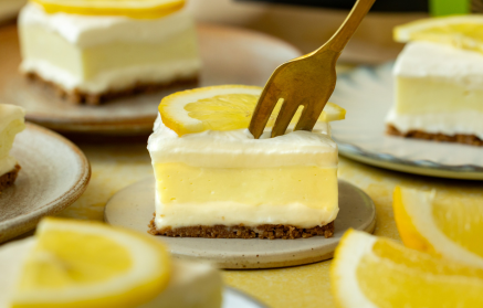 Fitness Recipe - Creamy Lemon Slices