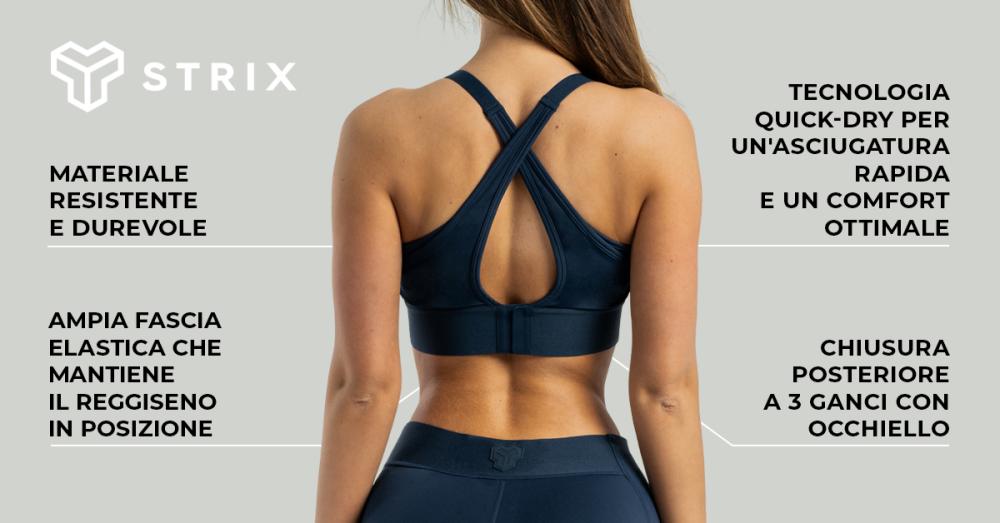 Reggiseno Sportivo ALPHA Midnight Blue - STRIX