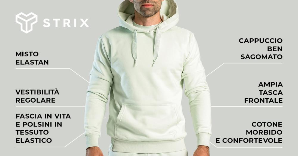 Mikina Hoodie Aster Moon Grey - STRIX