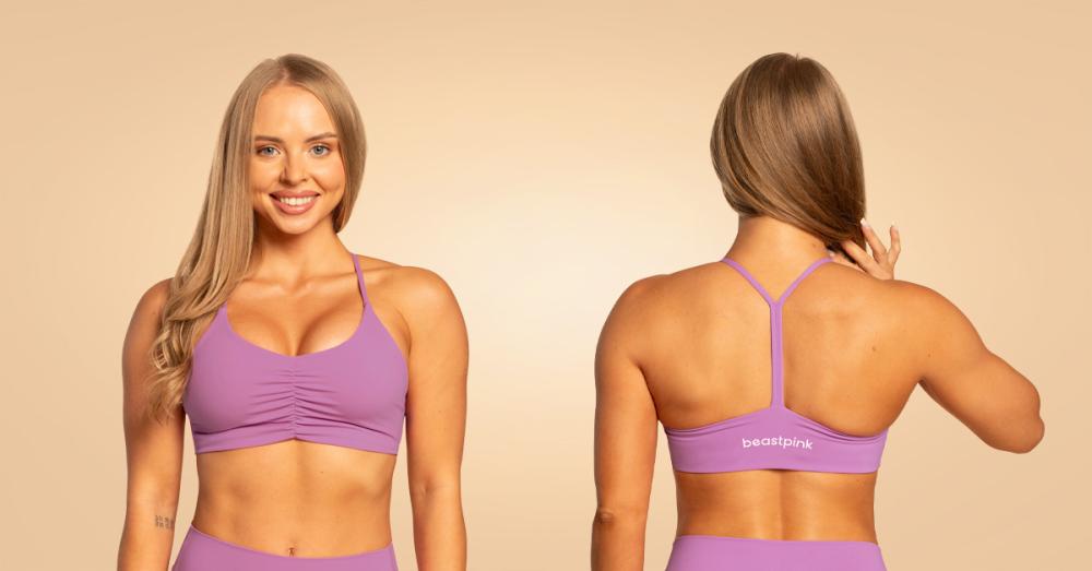Reggiseno sportivo Grace Purple - BeastPink