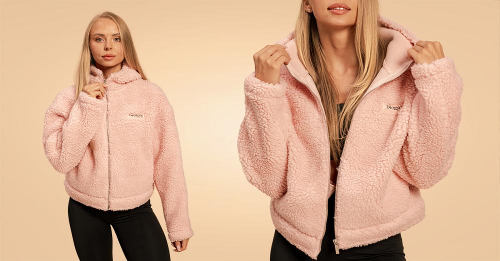 Giacca Bliss Hoodie Donna Rosa - BeastPink