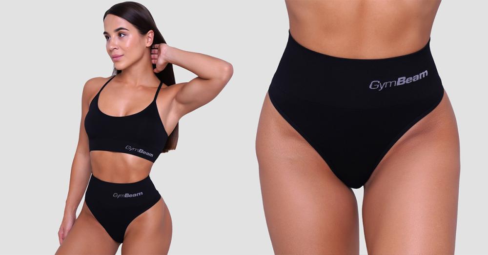 Slip Brasiliano 2Pack Nero - GymBeam 