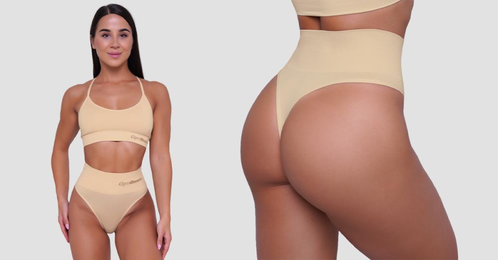Slip Brasiliano 2Pack Nude - GymBeam 