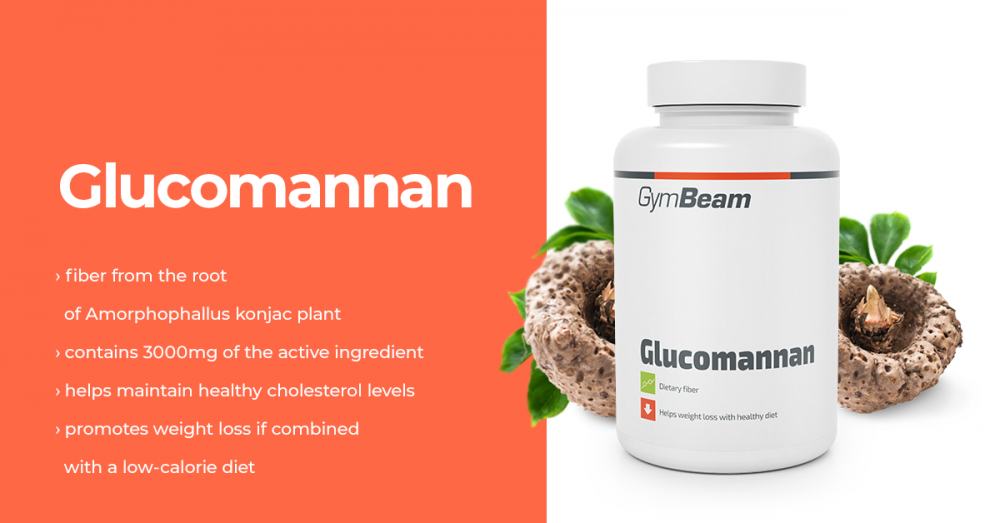 Glucomannano - GymBeam | GymBeam.it