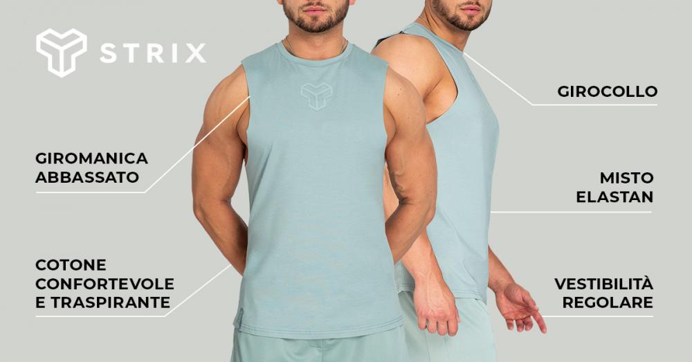 Canotta Essential Cut-Off Stone Blue - STRIX