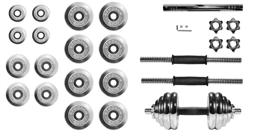 Set di Manubri da 30 kg - GymBeam