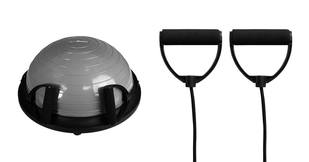 Allenatore di equilibrio con mezza palla compatto - GymBeam