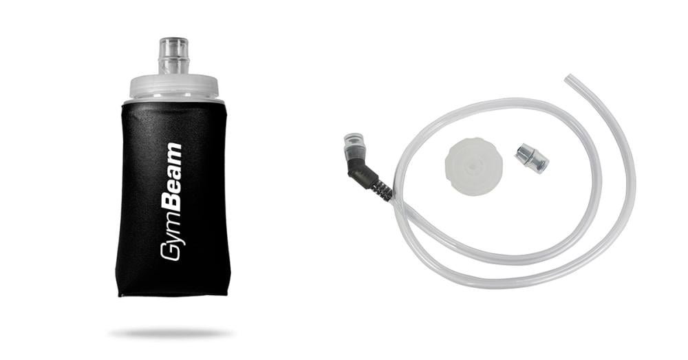 Hydra Soft Flask Black 250 ml - GymBeam