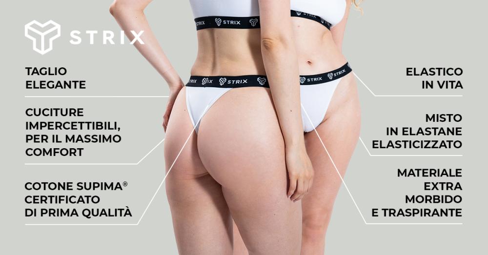 Essential Thongs 2Pack Black - STRIX