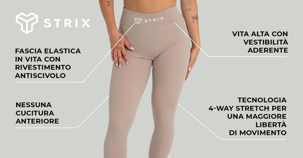 Leggings Donna Taupe - STRIX