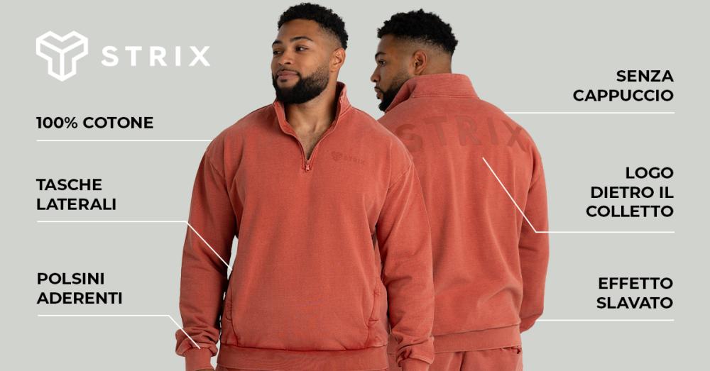 Washed Jumper Black - STRIX