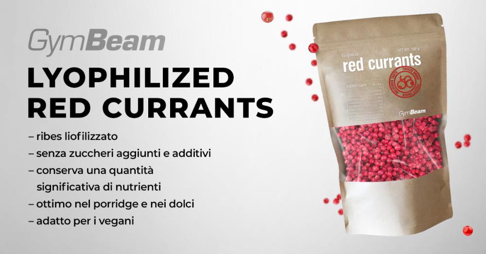 Ribes Rosso Liofilizzato  - GymBeam