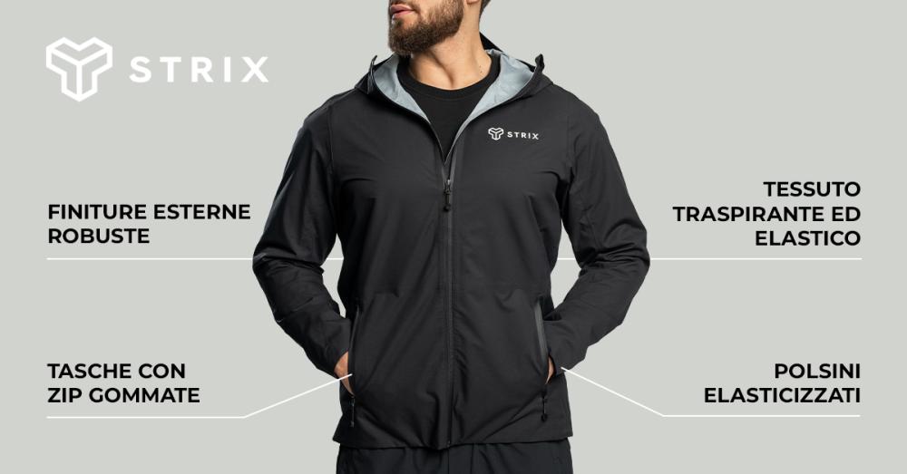 Giacca Vertex Uomo Nero - STRIX