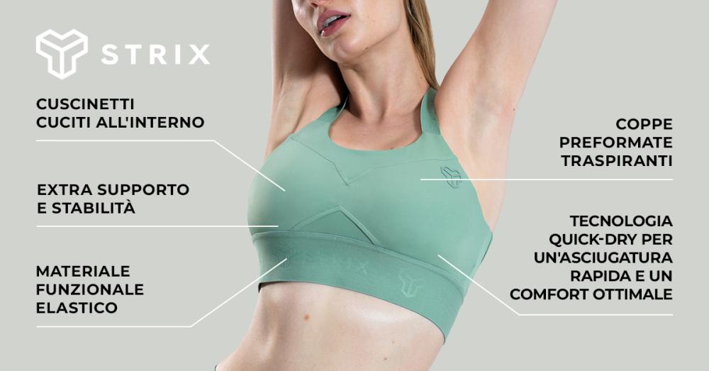 Nebula Sports Bra Agave - STRIX